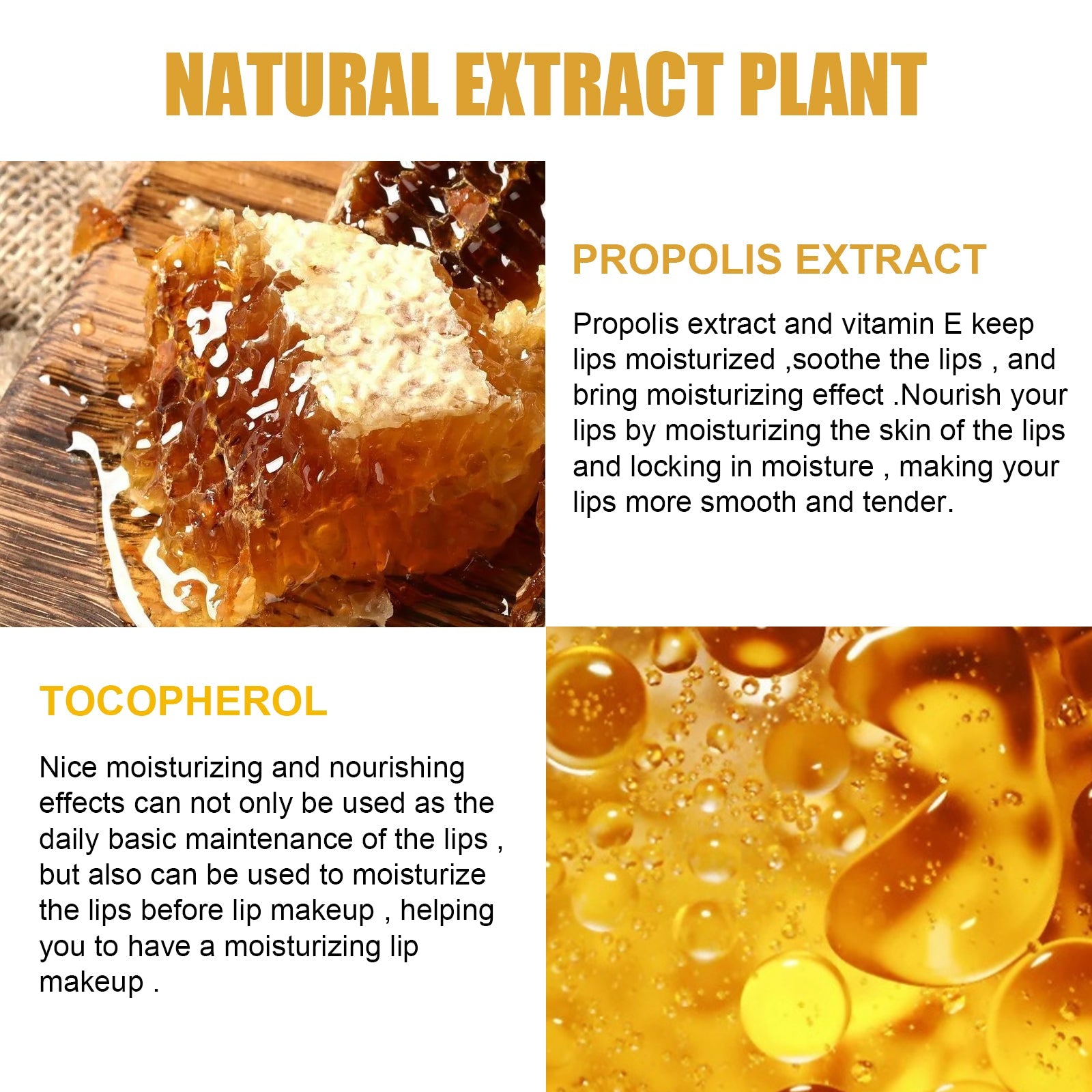 EELHOE Honey Moisturizing Lip Mask